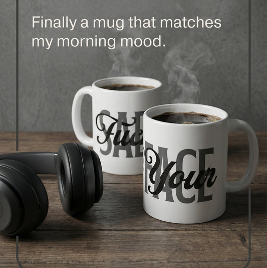 “F*ck Your Sad Face” Mug – Sarcastic Coffee Mug (11oz\15oz)