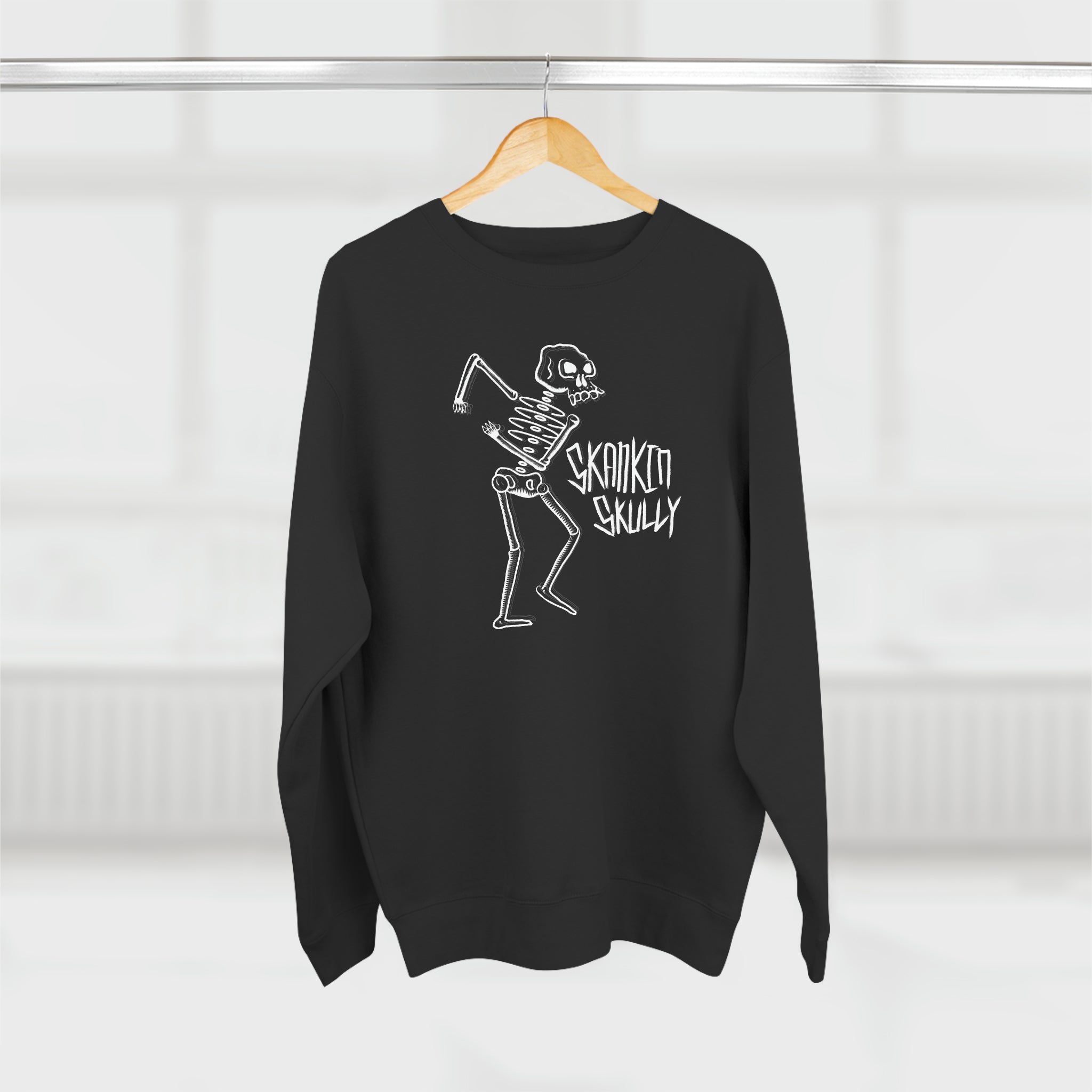 Skankin Skully Premium Crewneck Sweatshirt – JBYRNESCREATIVE