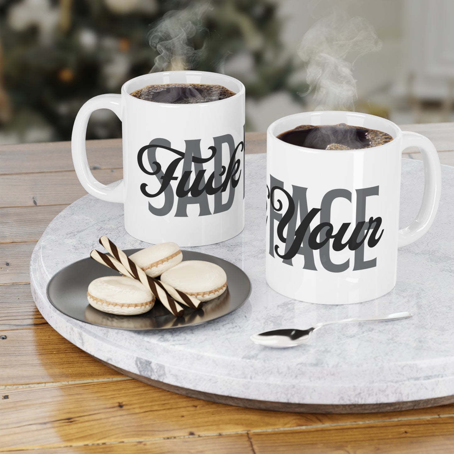 “F*ck Your Sad Face” Mug – Sarcastic Coffee Mug (11oz\15oz)